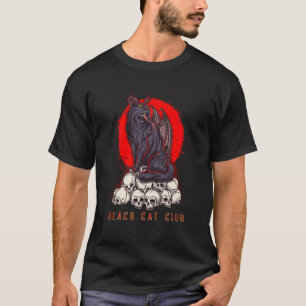 Satan Katze Satanisch Dämonisch Teufel Kätzchen 66 T-Shirt