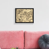 Satan lehrt seine Hexen 8x10 Leinwanddruck (Insitu (Wohnzimmer))