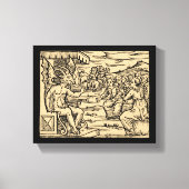 Satan lehrt seine Hexen 8x10 Leinwanddruck (Vorderseite)