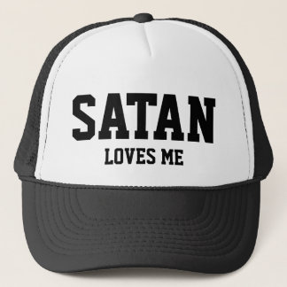 Satan loves me - Cap - Truckercap - Snapback Truckerkappe