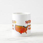 Satan namens "Hitzewelle" 2011 Kaffeetasse (Mittel)