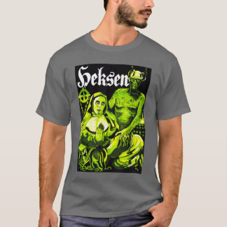 Satan Nonne Hexe Halloween Monster Poster Retro Ho T-Shirt