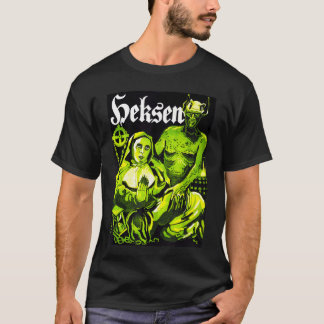 Satan Nonne Hexe Halloween Monster Poster Retro Ho T-Shirt