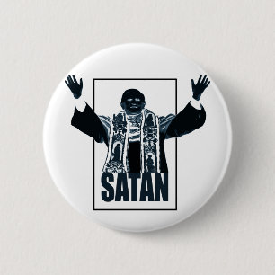 SATAN Papst Button