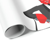 Satan Roasts Sinners Geschenkpapier (Rolleneckpunkt)