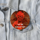 Satan sagt, "ich will SIE, um für Trumpf zu Button (Beispiel)