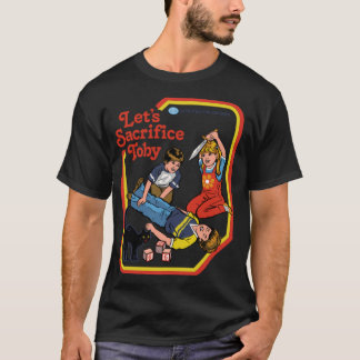Satan T-ShirtLet's Sacrifice Toby T-Shirt_by Steve T-Shirt
