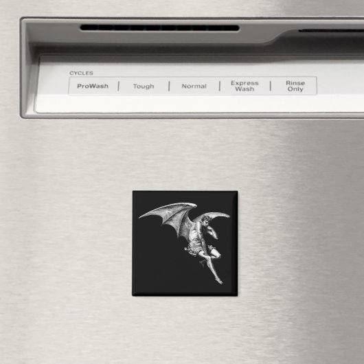 Satan Thinking Magnet (In Situ (Geschirrspüler))