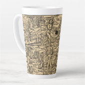 Satan und seine Hexen Collage 17oz Latte Tasse (Linke Ecke)