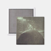 Satan unter Vorsitz des Höllenrats, 1824 Magnet (Vorderseite/Rückseite)