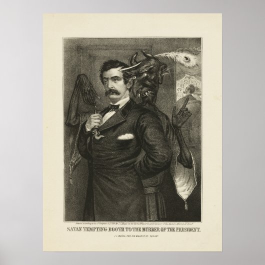 Satan Versuchsstand [1865] Poster (Vorne)