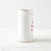 Satan war ein Rechtsanwalt Bierglas (Mittel)