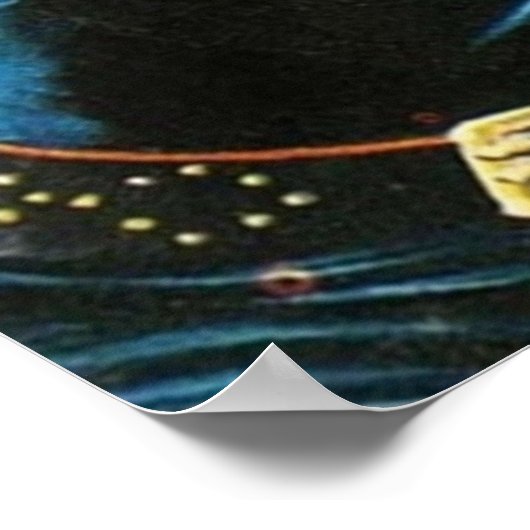 Satan war Lesbisch Poster (Ecke)