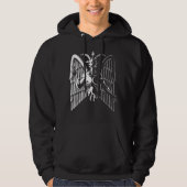 Satanic Baphomet Hoodie (Vorderseite)
