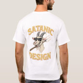 Satanic Design Men's Basic T - Shirt 👕 ✅ (Rückseite)