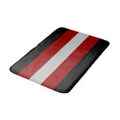 Satanic Flag (Satanismus) Badematte (Schrägansicht)