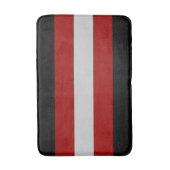 Satanic Flag (Satanismus) Badematte (Vorderseite Vertikal)