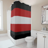 Satanic Flag (Satanismus) Duschvorhang (Beispiel)