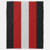 Satanic Flag (Satanismus) Fleecedecke (Vorderseite)