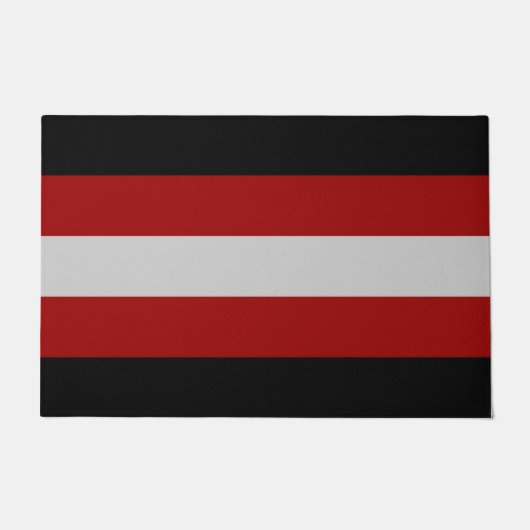 Satanic Flag (Satanismus) Fußmatte (Vorderseite)