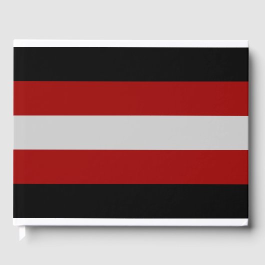 Satanic Flag (Satanismus) Gästebuch (Vorderseite)