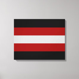 Satanic Flag (Satanismus) Leinwanddruck