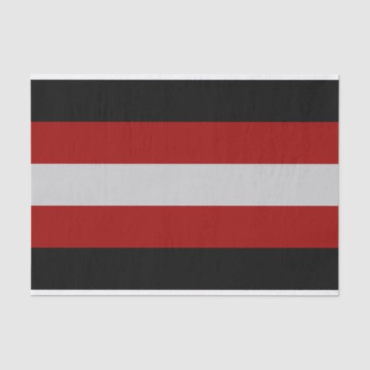 Satanic Flag (Satanismus) Seidenpapier (Vorderseite)