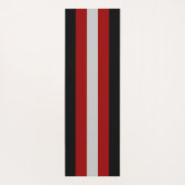 Satanic Flag (Satanismus) Yogamatte (Rückseite)