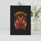 Satanic Pagan Goat Premium Begleitkarte (Stehend Vorderseite)