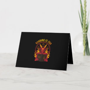 Satanic Pagan Goat Premium Feiertagskarte