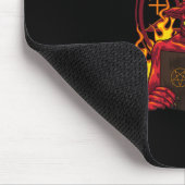 Satanic Pagan Goat Premium Mousepad (Ecke)