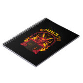 Satanic Pagan Goat Premium Notizblock (Linke Seite)