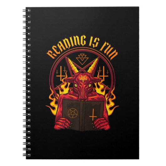 Satanic Pagan Goat Premium Notizblock (Vorderseite)