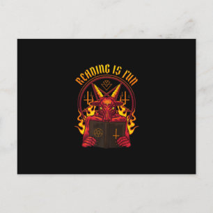 Satanic Pagan Goat Premium Postkarte