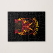 Satanic Pagan Goat Premium Puzzle (Horizontal)