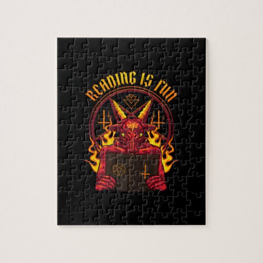 Satanic Pagan Goat Premium Puzzle (Vertikal)
