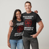 Satanic Pride Satanismus T Shirt Religiöse Geschen (Unisex)