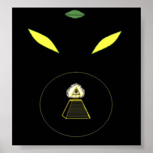 Satanic Reptilian Poster (Vorne)