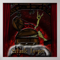 Satanic Toupee "Funeral Parlor" Poster