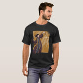 Satanic Wizard Pentagram Stick T-Shirt (Vorne ganz)