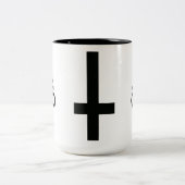 Satanic Zweifarbige Tasse (Mittel)