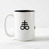 Satanic Zweifarbige Tasse (Links)