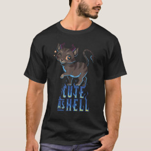 Satanicat Niedlich als Hell Esoteric Satanic Cat B T-Shirt