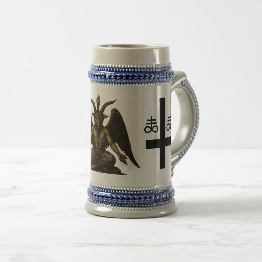 Satanisch Bierglas (VorderseiteRechts)