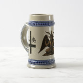Satanisch Bierglas (Vorderseite Links)