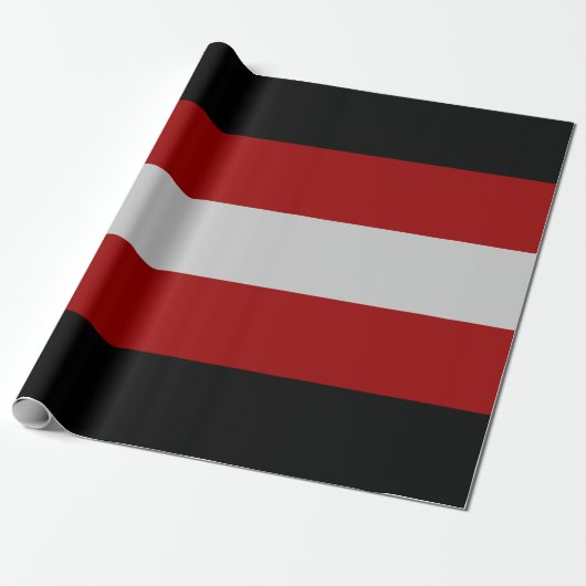 Satanische Flagge (Satanismus) Geschenkpapier (Ungerollt)