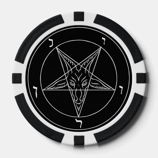 Satanische Pokerchips (Vorderseite)