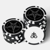 Satanische Pokerchips (Stapel)