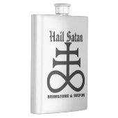 Satanische Querschwefel-Flasche hagel Satan Flachmann (Rechts)
