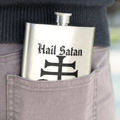Satanische Querschwefel-Flasche hagel Satan Flachmann (Beispiel)